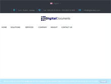 Tablet Screenshot of digitaldocuments.ie